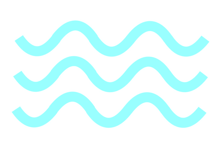 Moving Water Icon